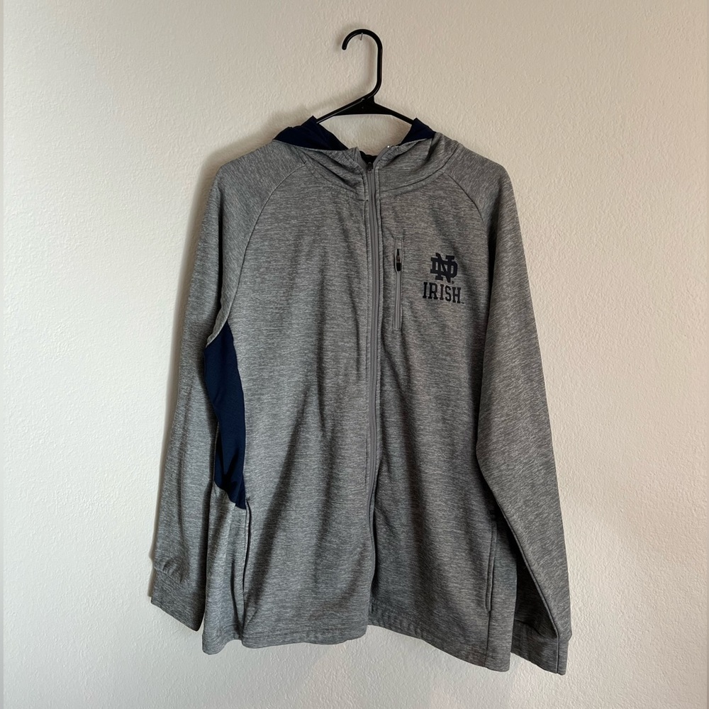 Notre Dame | Zip Hoodie | L